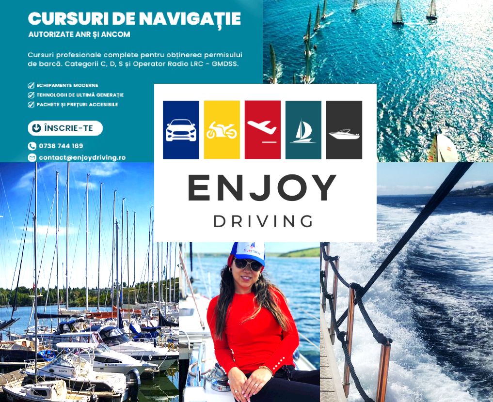 Cursurile de navigație cu vele Categoria S: experiența unică oferită de Enjoy Driving pe velier